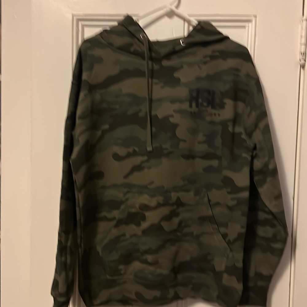Camo hoodie. New!